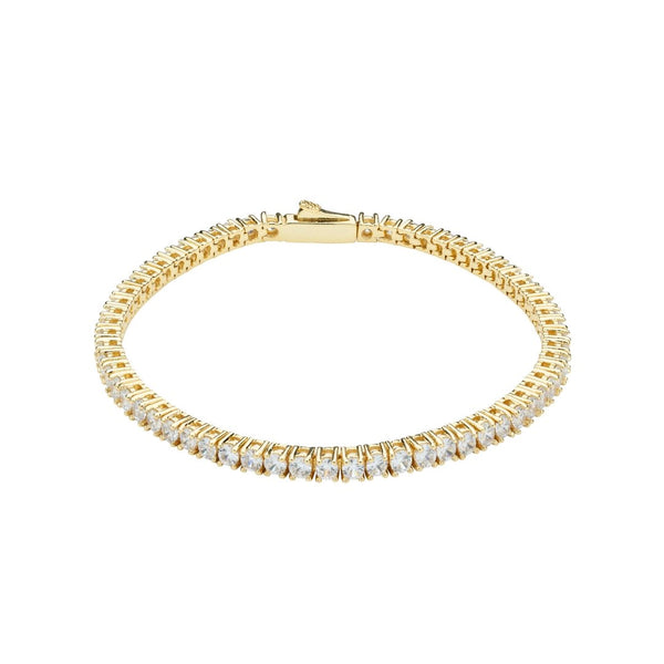 3mm Tennis Bracelet - Gold