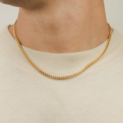 3mm Franco Chain - Gold