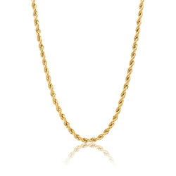 5mm Rope Chain - Gold