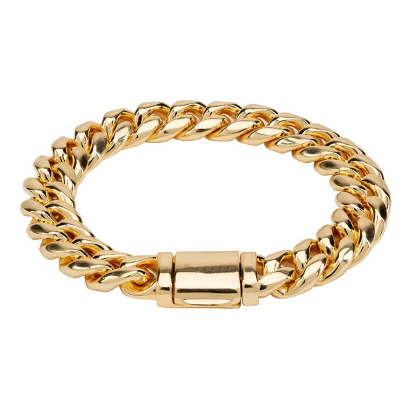 12mm Miami Cuban Link Bracelet - Gold