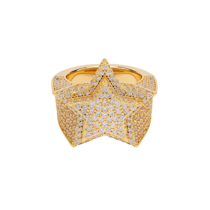 Diamond Star Ring - Gold