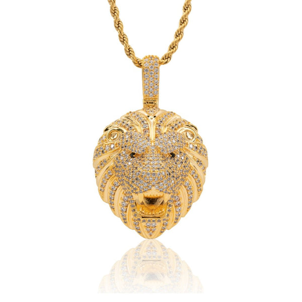 Iced Lion Pendant