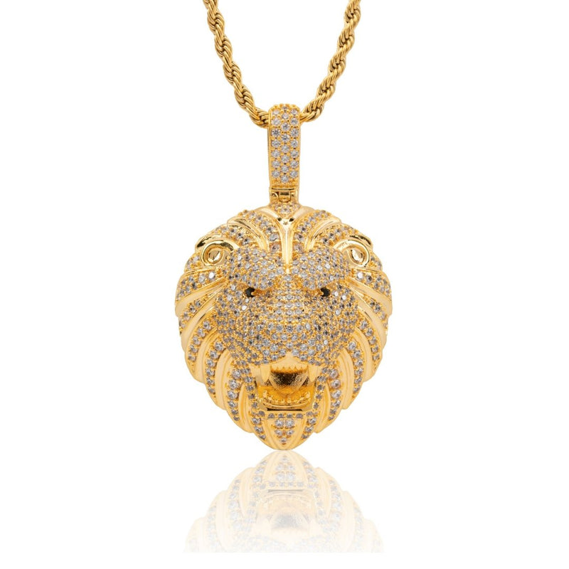 Iced Lion Pendant